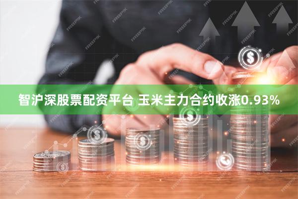 智沪深股票配资平台 玉米主力合约收涨0.93%